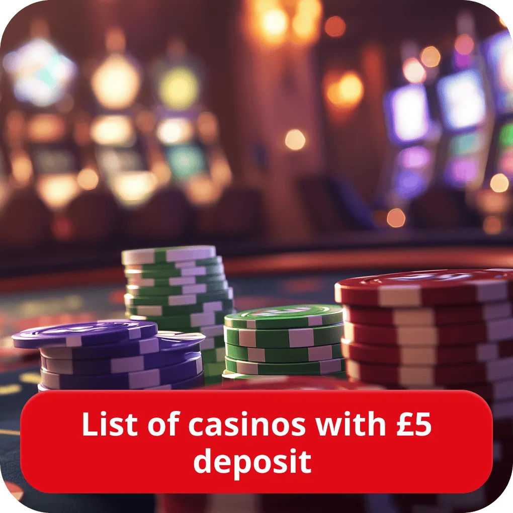 £5 deposit casino